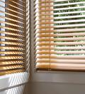 Luxaflex houten jaloezieen 